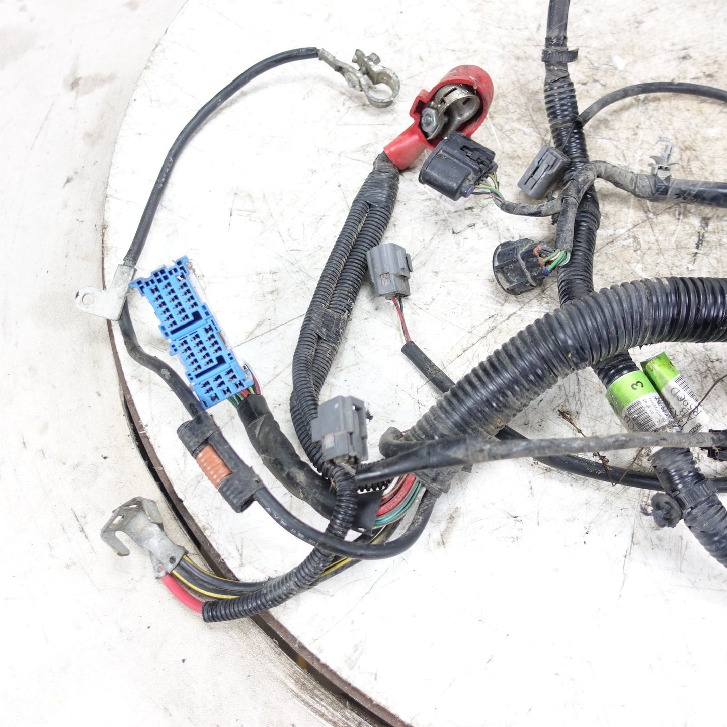 2011 2012 2013 Mazda 6 2.5L Battery Positive Negative Cable Wiring Harness