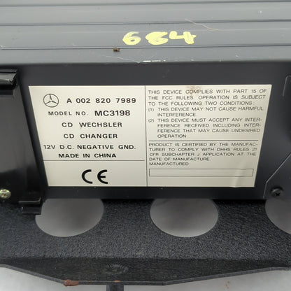 1999 2000 Mercedes C280 6 Disc CD Changer Player