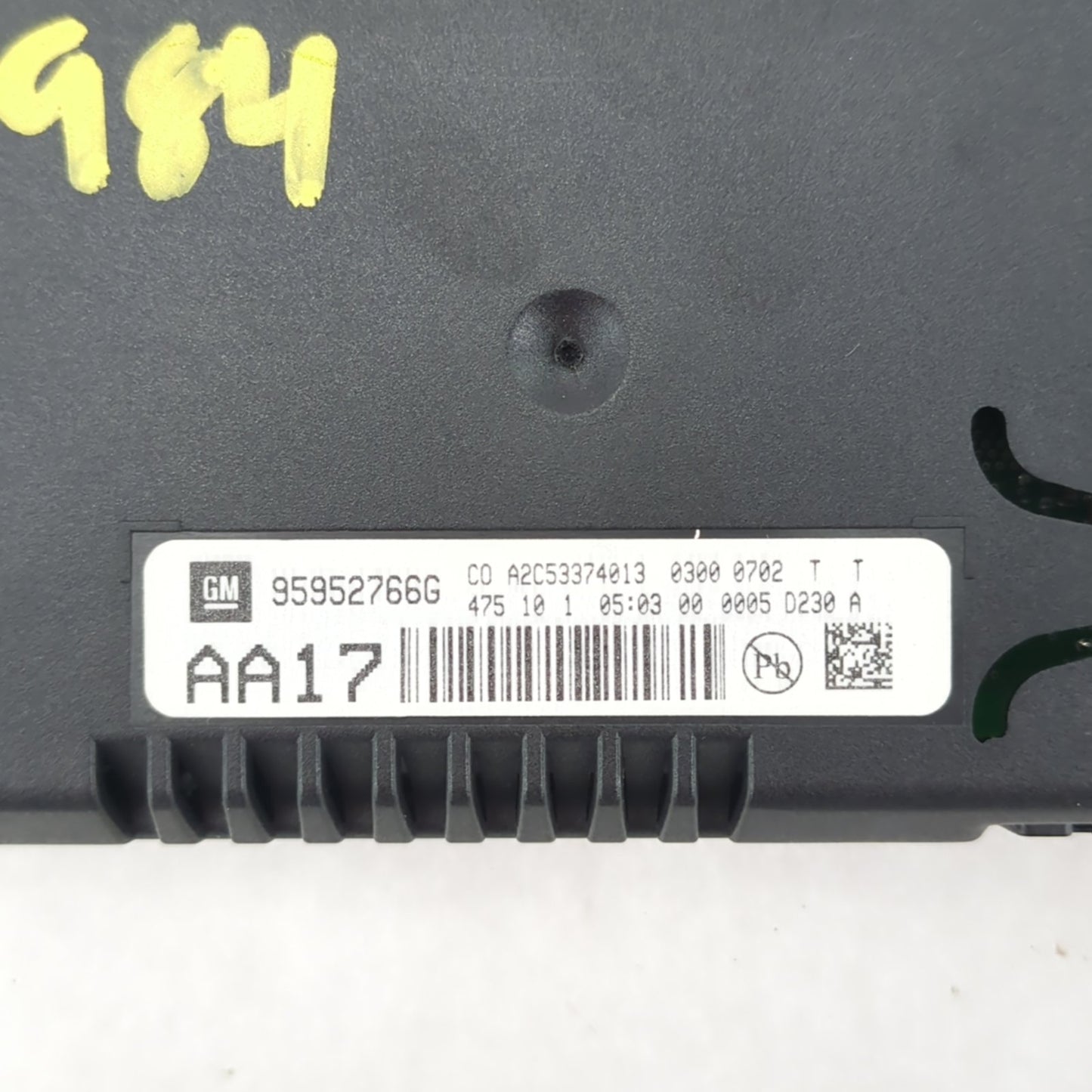 2012 2013 2014 2015 Chevrolet Equinox Orlando Dash Information Display Module