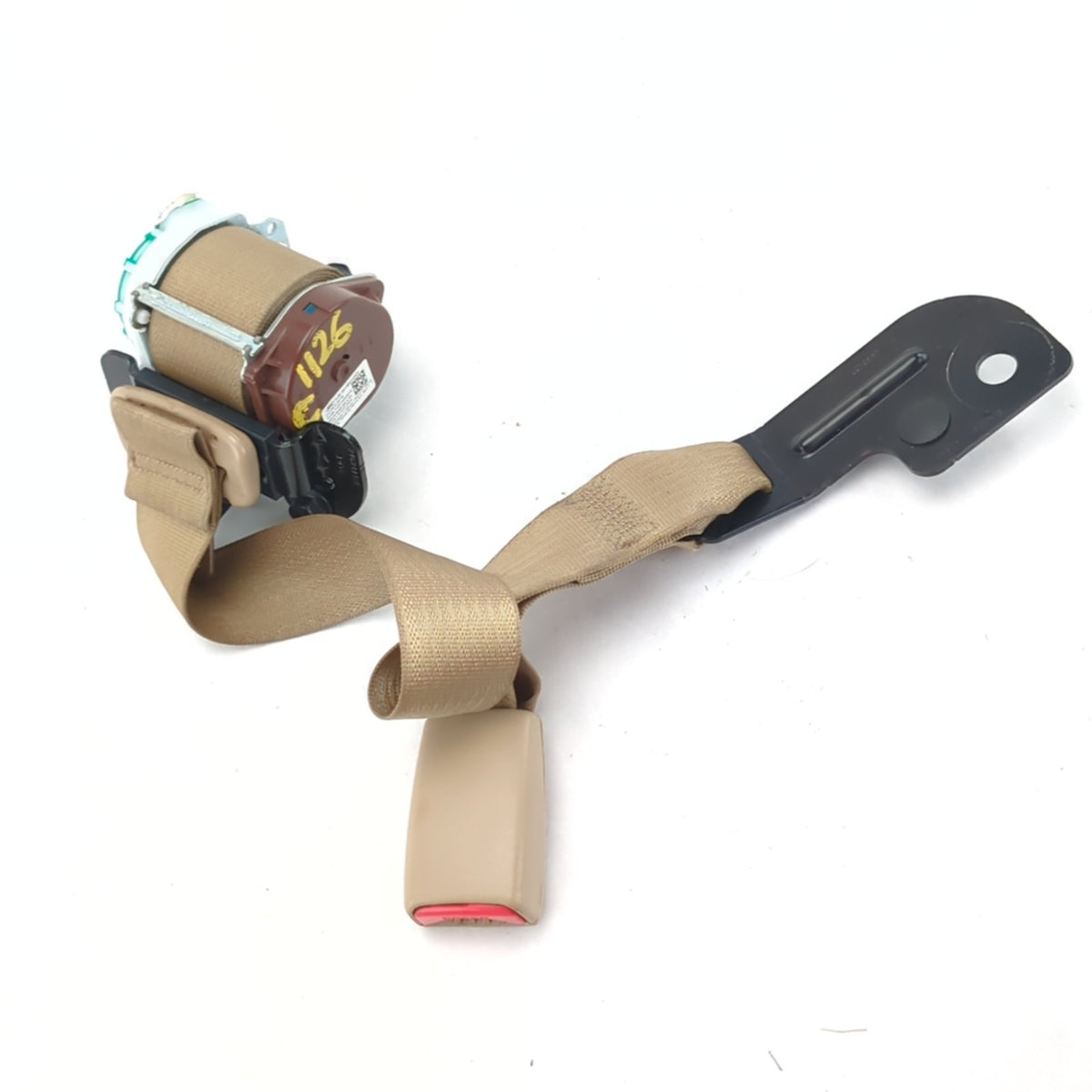2015 2016 2017 Ford F150 Crew Cab Center Rear Seat Belt Tan
