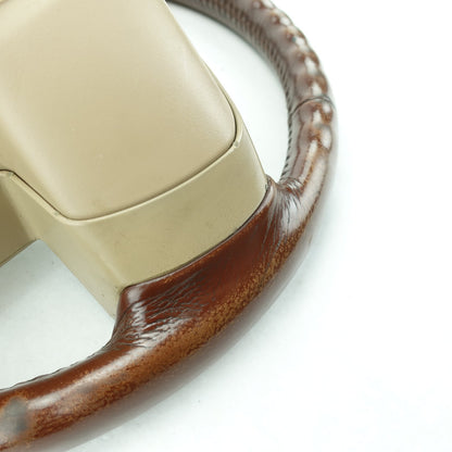 2014 2015 2016 Ford F250 F350 Super Duty Steering Wheel King Ranch Brown Leather