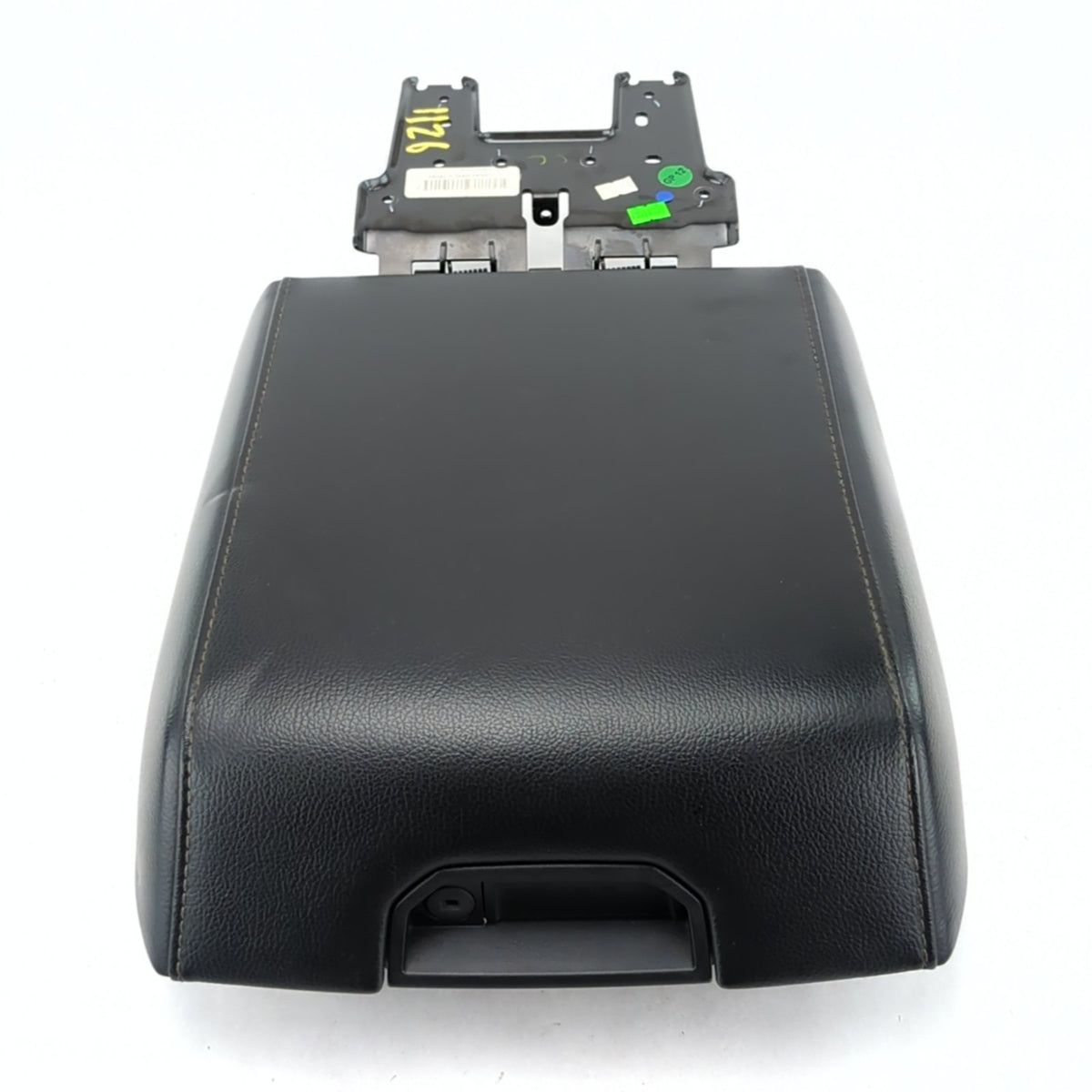 2015 2016 2017 Ford F150 Center Console Lid Armrest Cover Black Leather