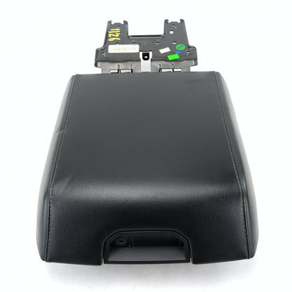 2015 2016 2017 Ford F150 Center Console Lid Armrest Cover Black Leather