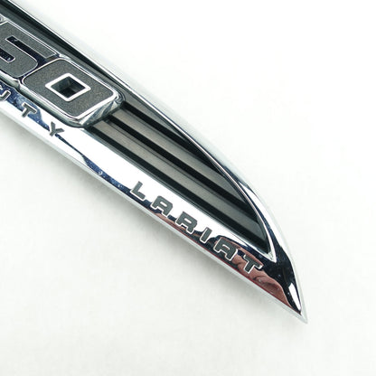 2011 2012 2013 2014 2015 16 Ford F350 Lariat Passenger Fender Vent Emblem Logo
