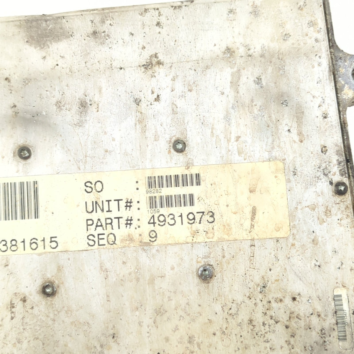 Bent 2006 Ram 3500 Cummins 5.9L ECM Engine Control Module Manual Transmission
