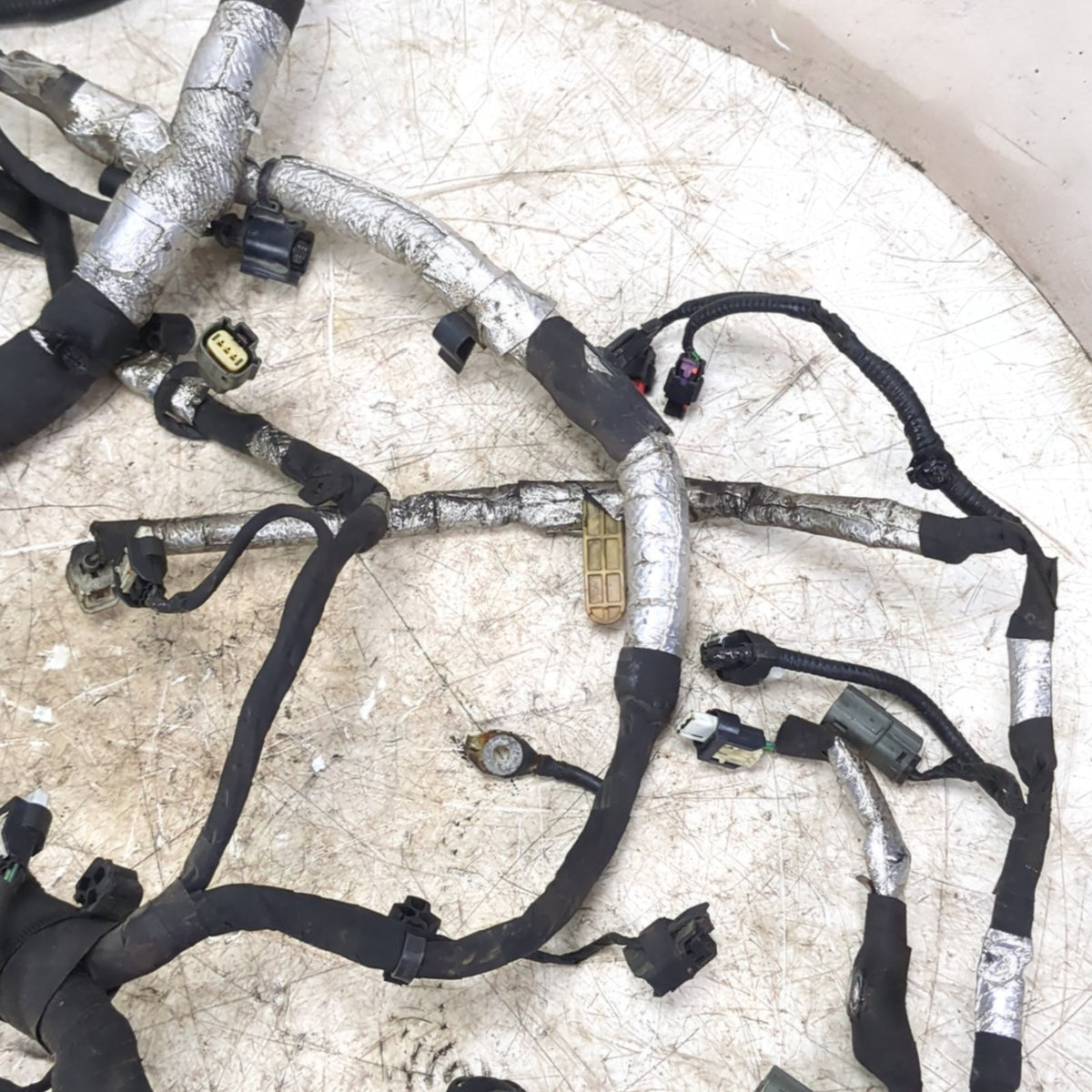 Damage 2016 Ford F150 3.5L Engine Main Wire Harness Loom