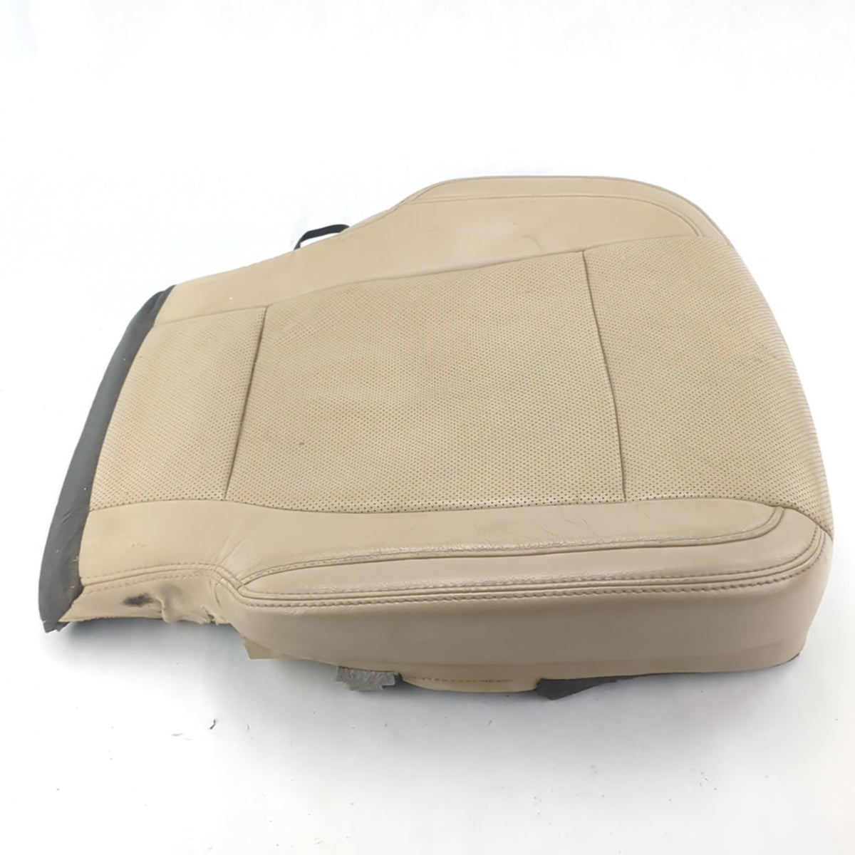 2015 2016 Ford F150 Passenger Seat Bottom Cushion Leather Tan Vented