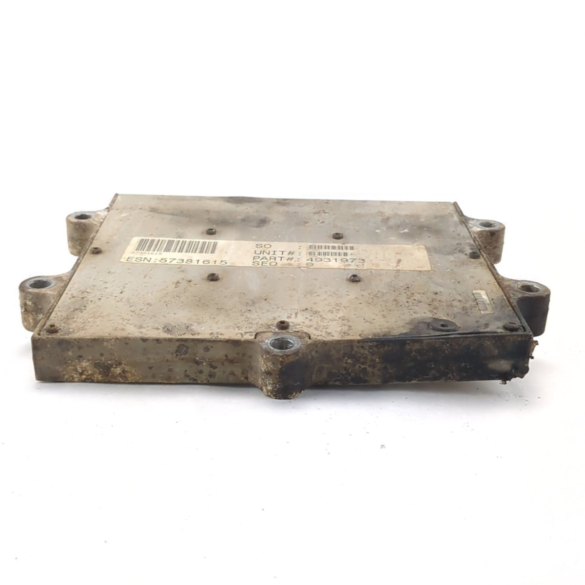 Bent 2006 Ram 3500 Cummins 5.9L ECM Engine Control Module Manual Transmission
