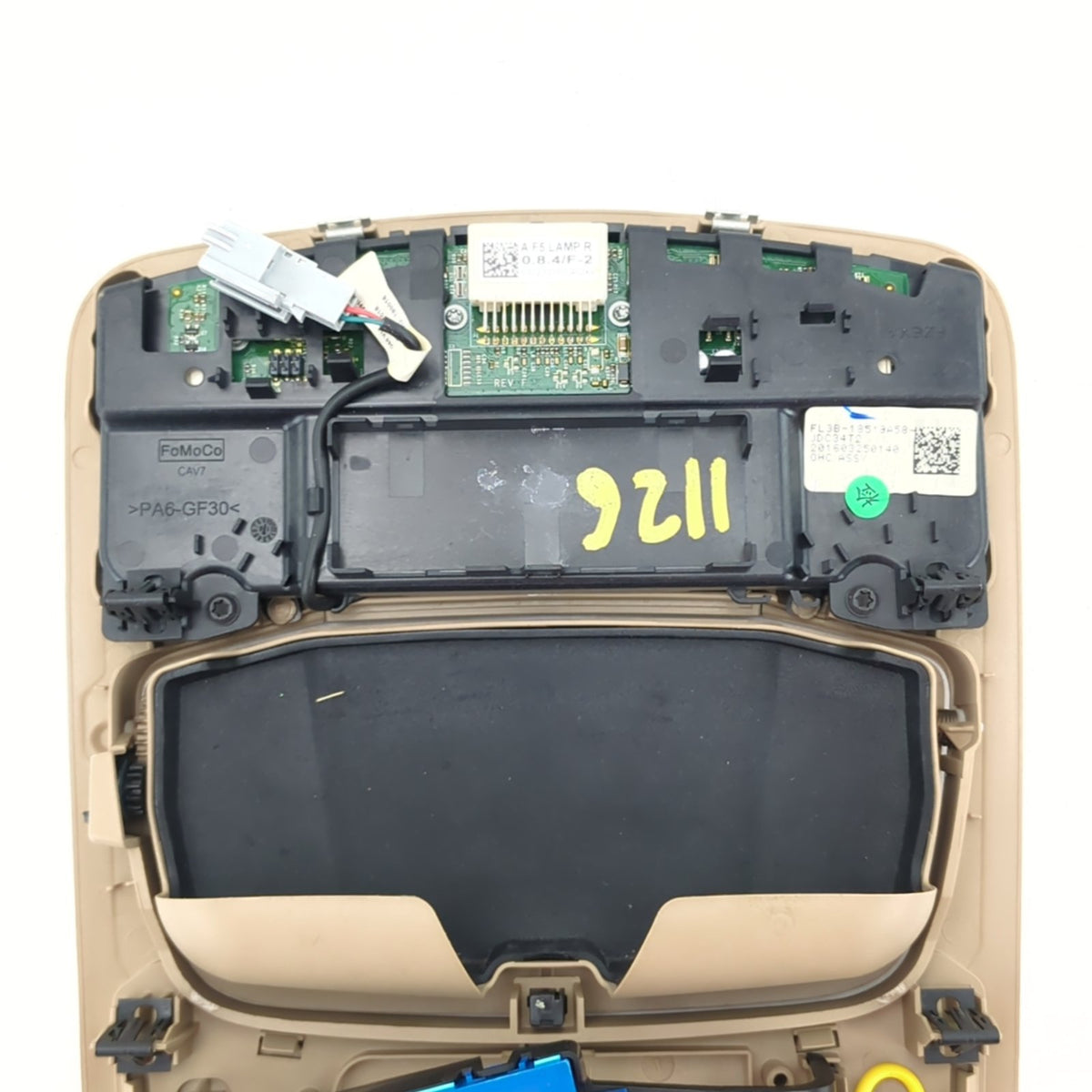 2015 2016 2017 2018 2019 20 Ford F150 Overhead Console Dome Map Light Lamp Tan