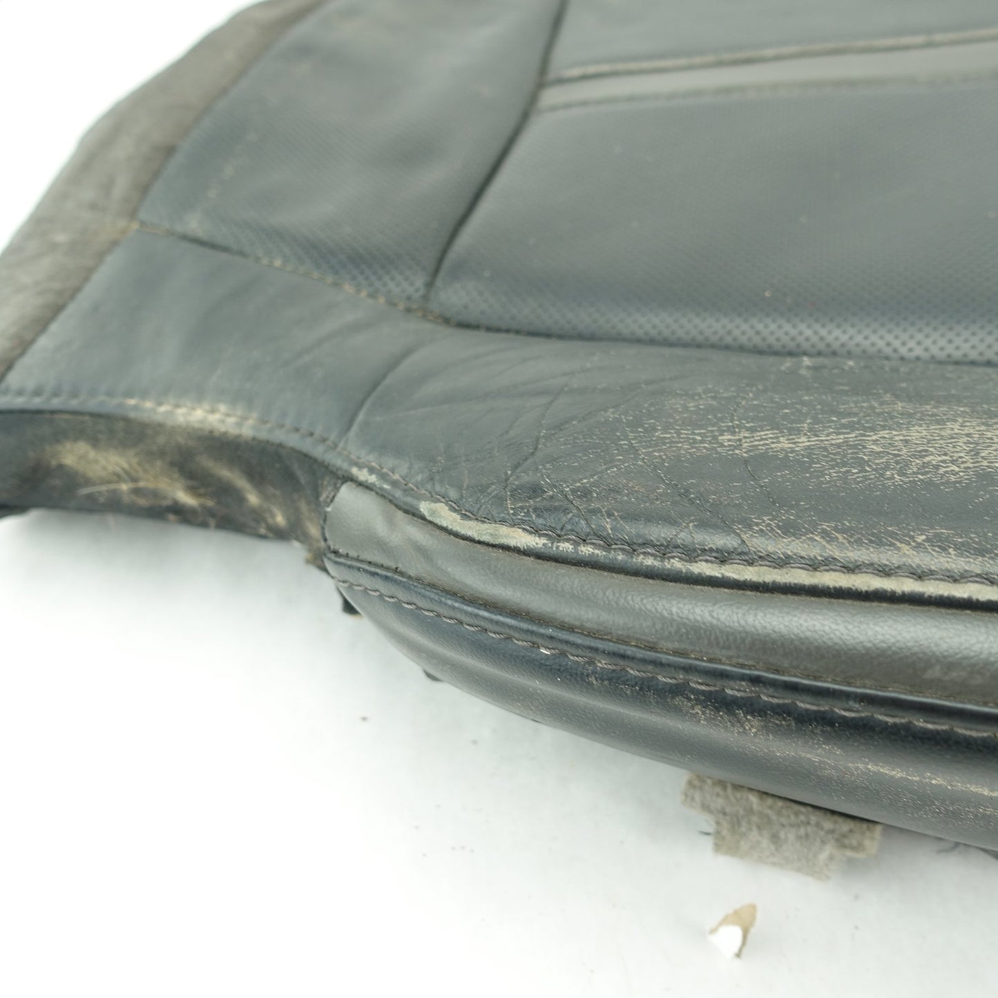2015 16 Ford F150 Platinum Passenger Seat Bottom Cushion Leather Black Vented