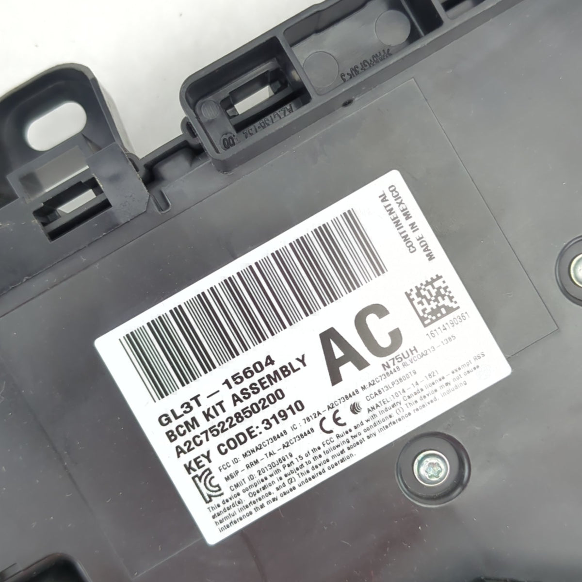 2016 2017 Ford F150 Body Control Module BCM Fuse Smart Junction Keyless Ignition