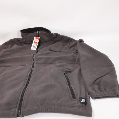 Snap On Full Zip Fleece Jacket Size Large New