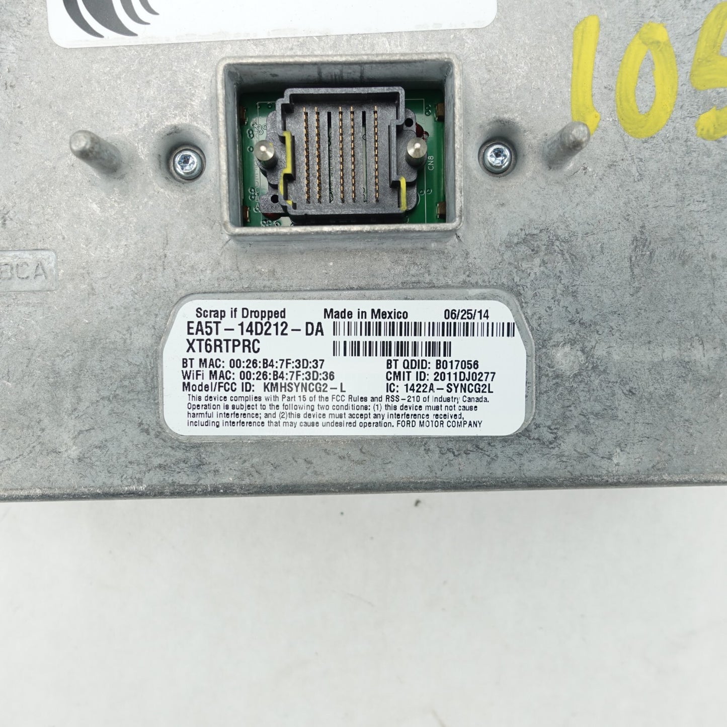 2013 2014 Ford F150 Sync 2 Control Module Computer