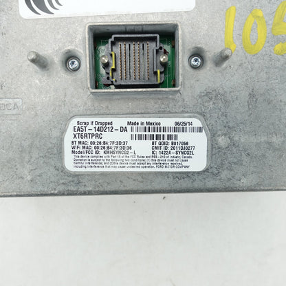 2013 2014 Ford F150 Sync 2 Control Module Computer