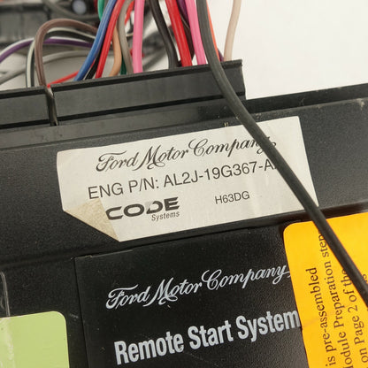 2011 Ford Taurus With Conventional Key Ignition Switch Remote Start System