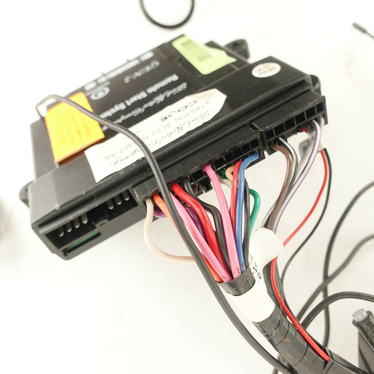 2011 Ford Taurus With Conventional Key Ignition Switch Remote Start System