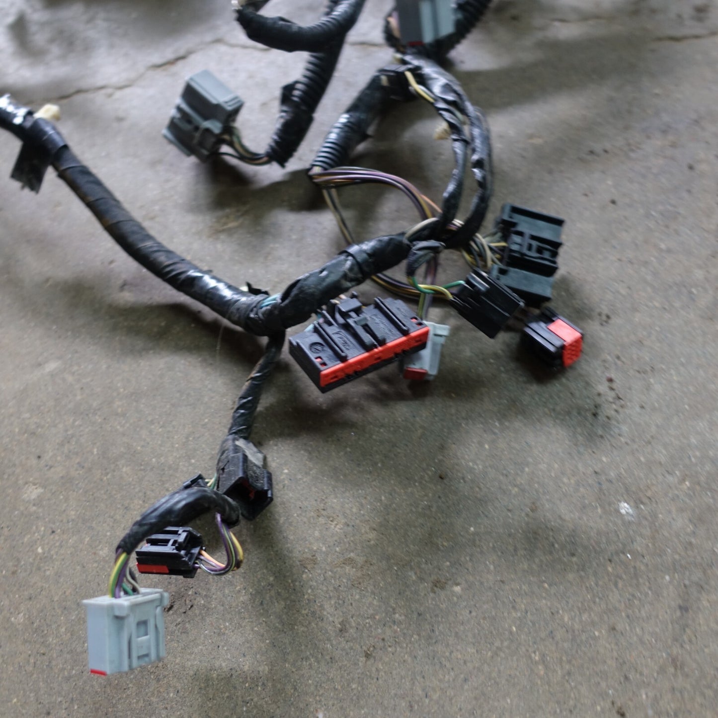 2011 Ford F250 F250 Dash Wire Harness GPS Auto Climate Trailer Brake Controller