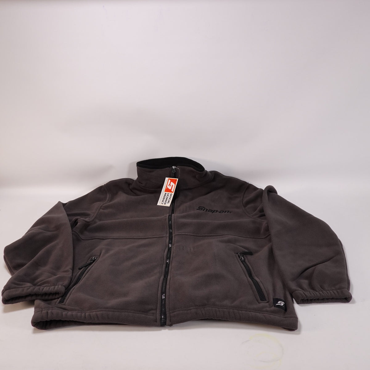 Snap On Full Zip Fleece Jacket Size Large New