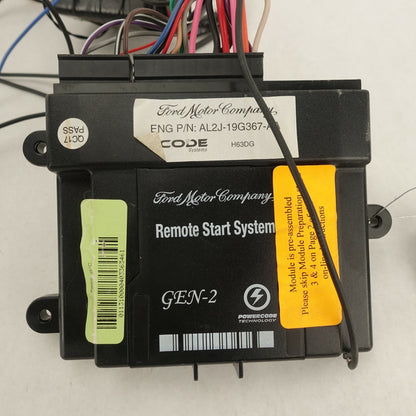 2011 Ford Taurus With Conventional Key Ignition Switch Remote Start System
