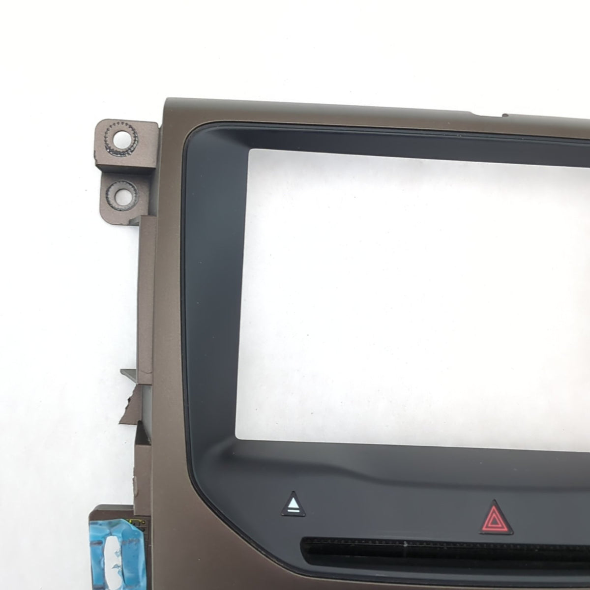 Damage 2012 Ford Edge Climate Control Radio Bezel Center Dash Panel Brown