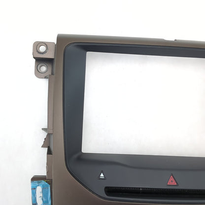 Damage 2012 Ford Edge Climate Control Radio Bezel Center Dash Panel Brown