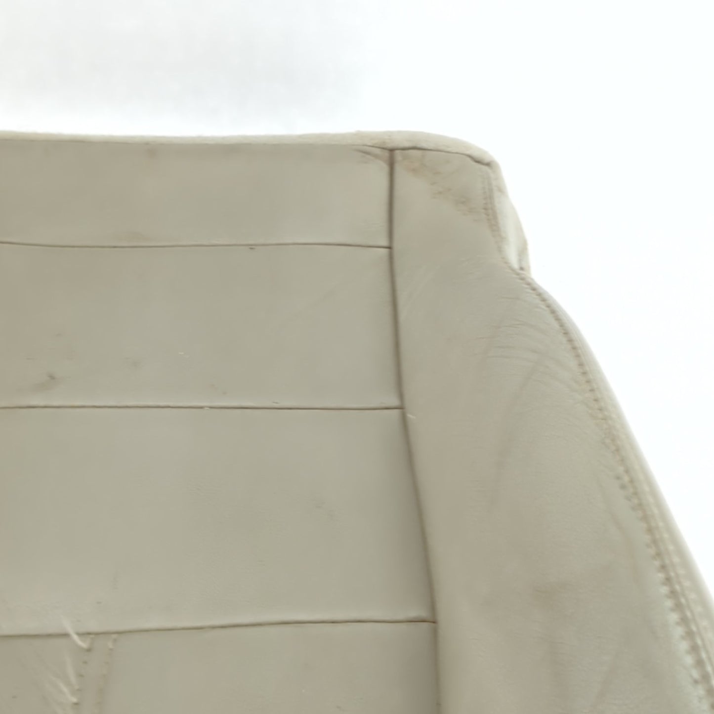 2008 2009 2010 Ford F250 F350 Left Driver Seat Bottom Cushion Leather Gray