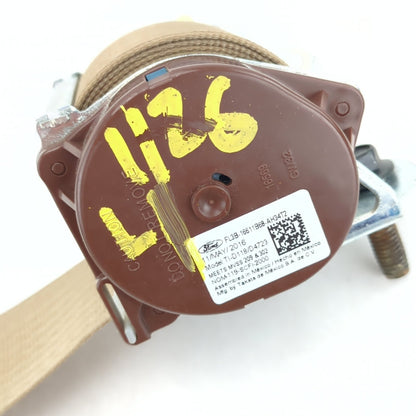 2015 2016 2017 Ford F150 Left Rear Seat Belt Retractor Tan