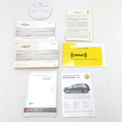 2011 Chevrolet Equinox Owners Manual Guide Book