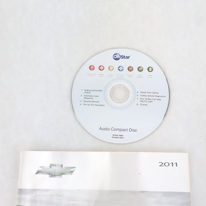 2011 Chevrolet Equinox Owners Manual Guide Book