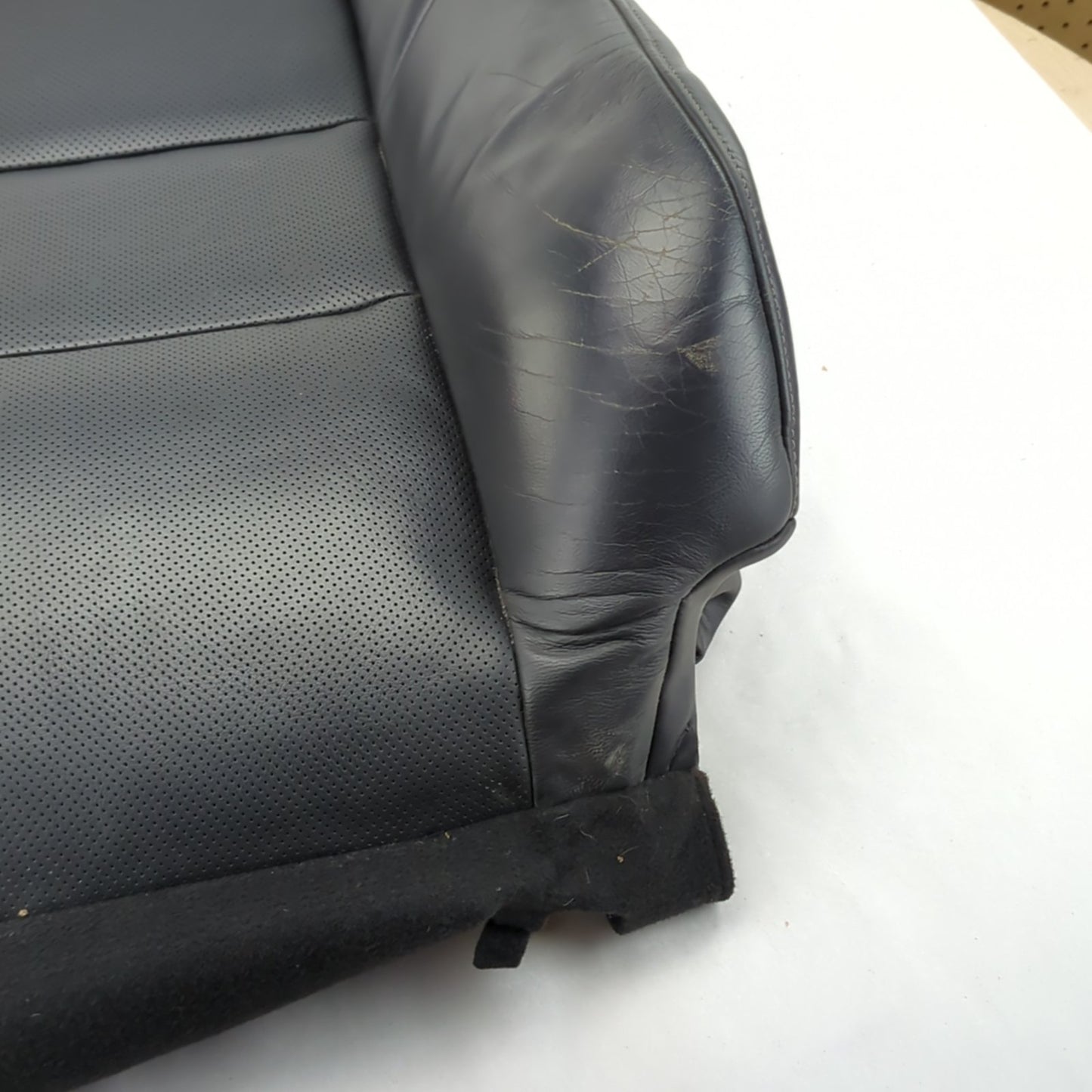 2011 2012 2013 2014 Acura TSX Left Upper Seat Cushion Cover Skin Leather Black