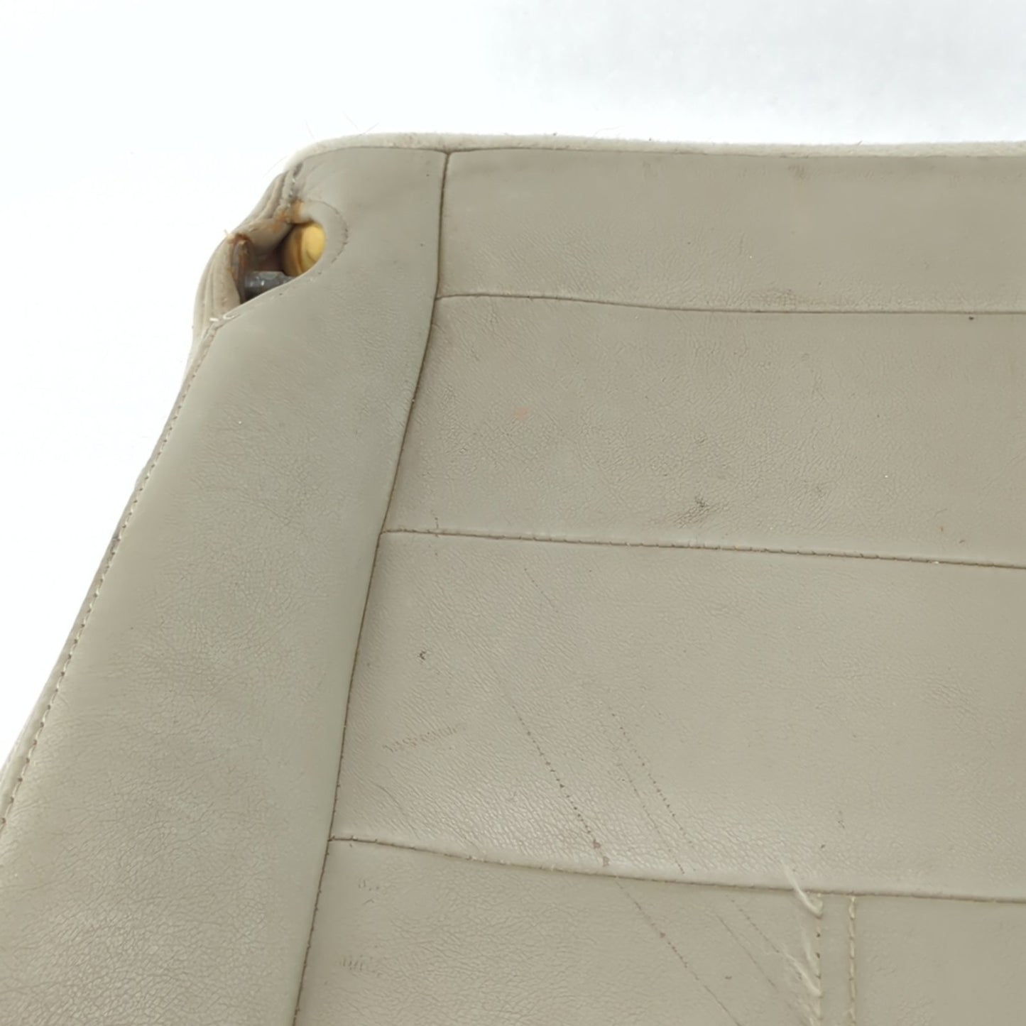 2008 2009 2010 Ford F250 F350 Left Driver Seat Bottom Cushion Leather Gray