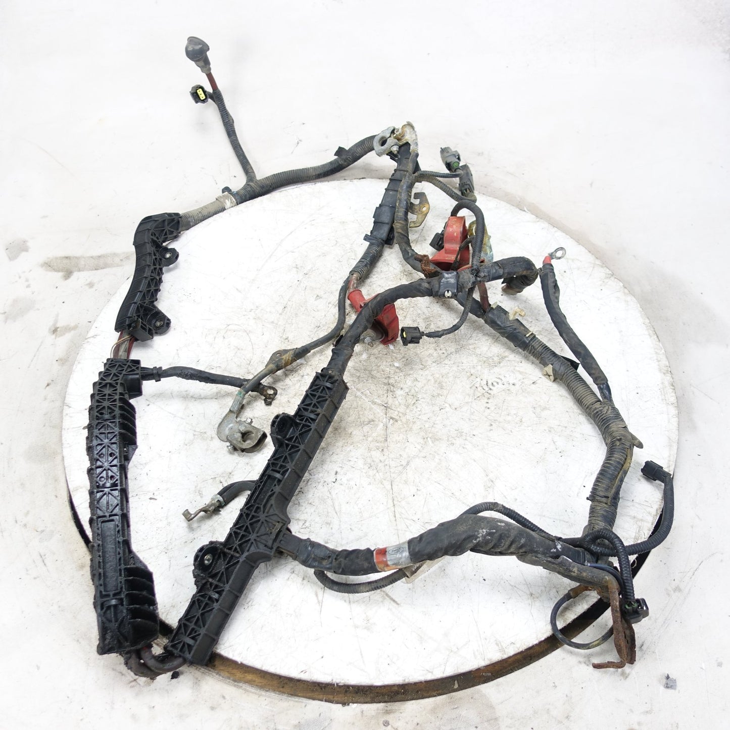 Damage 12 2013 2014 2015 16 Ford F250 F350 6.7L Positive Negative Battery Cable