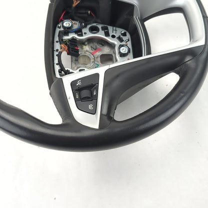 2010 2011 Chevrolet Equinox Steering Wheel Black Leather Multi Function Controls