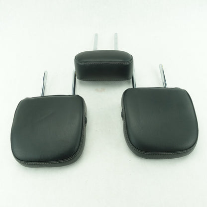 2017 2018 2019 2020 2021 2022 Ford F250 F350 Headrest Set Rear Black Leather