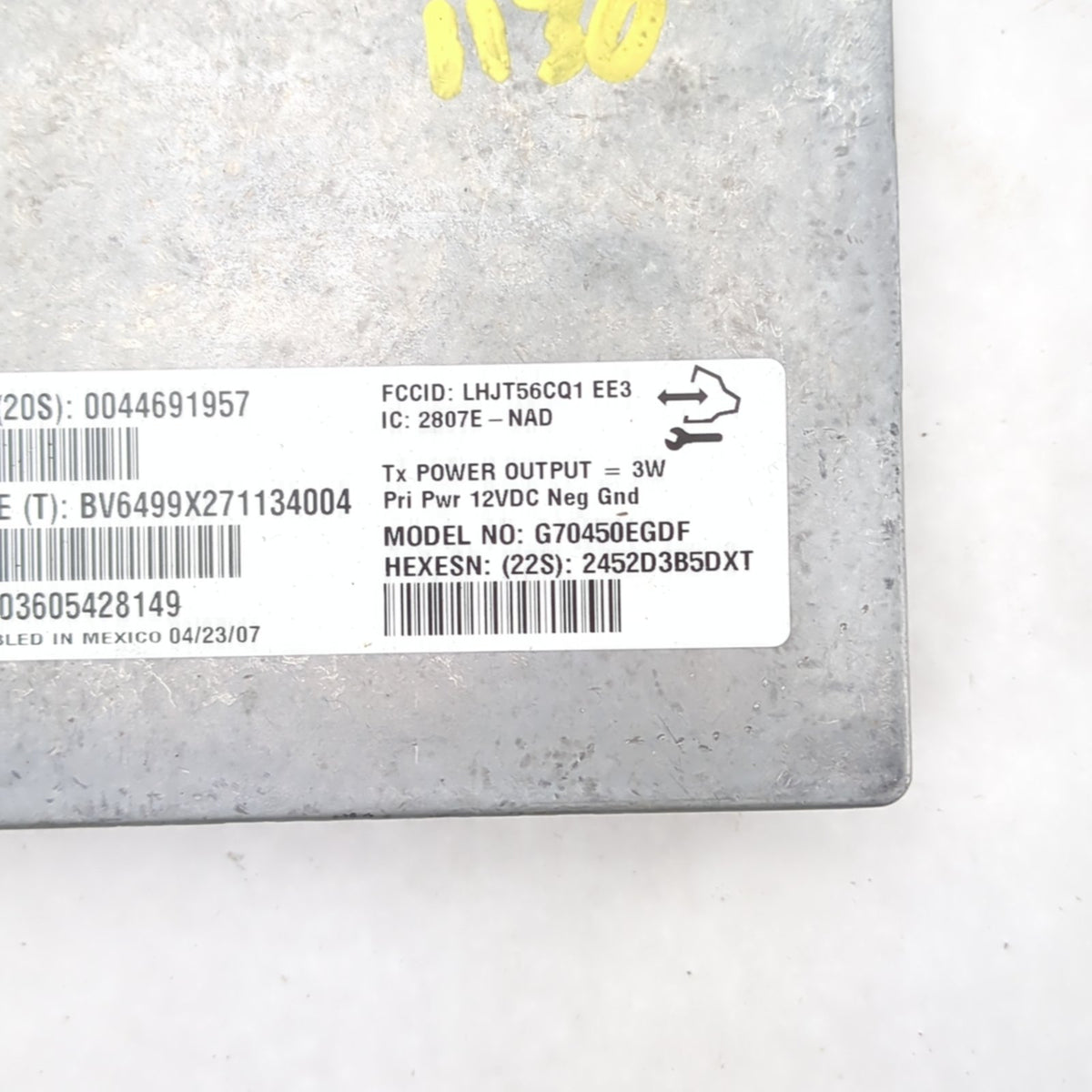 2007 2008 GMC Sierra Silverado OnStar Communication Module