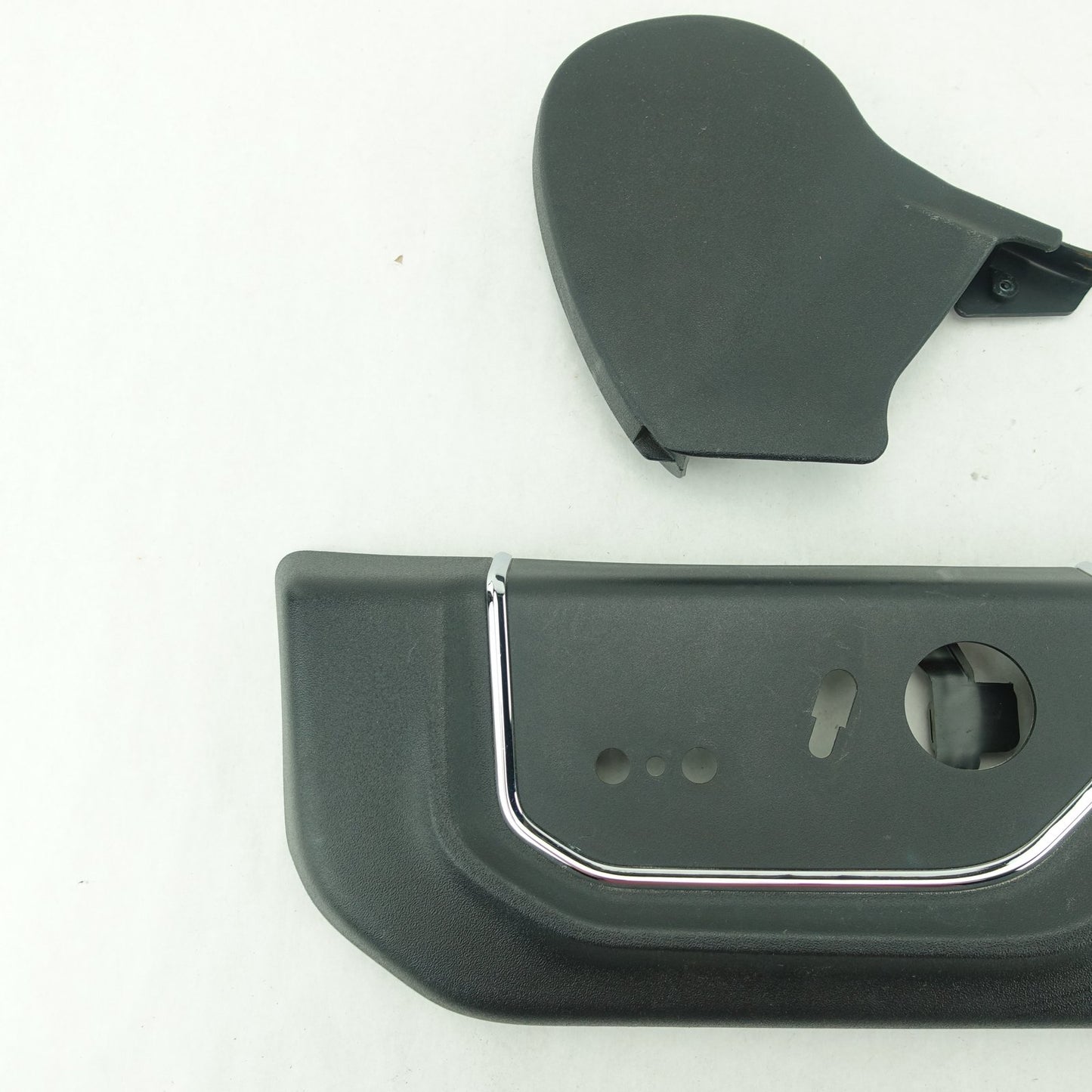 2018 2019 2020 Ford F150 Left Driver Seat Side Trim Panel Cover Black w/ Chrome