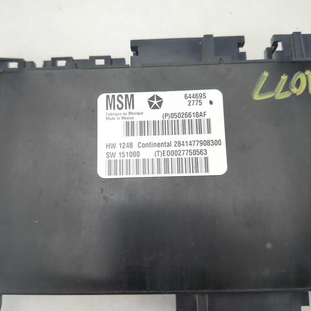 2014 2015 2016 2017 2018 Ram 1500 Memory Seat Control Module Computer BCM