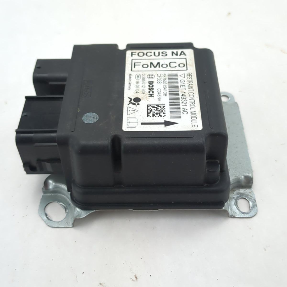 2016 2017 2018 Ford Focus Airbag Module SRS Control Unit
