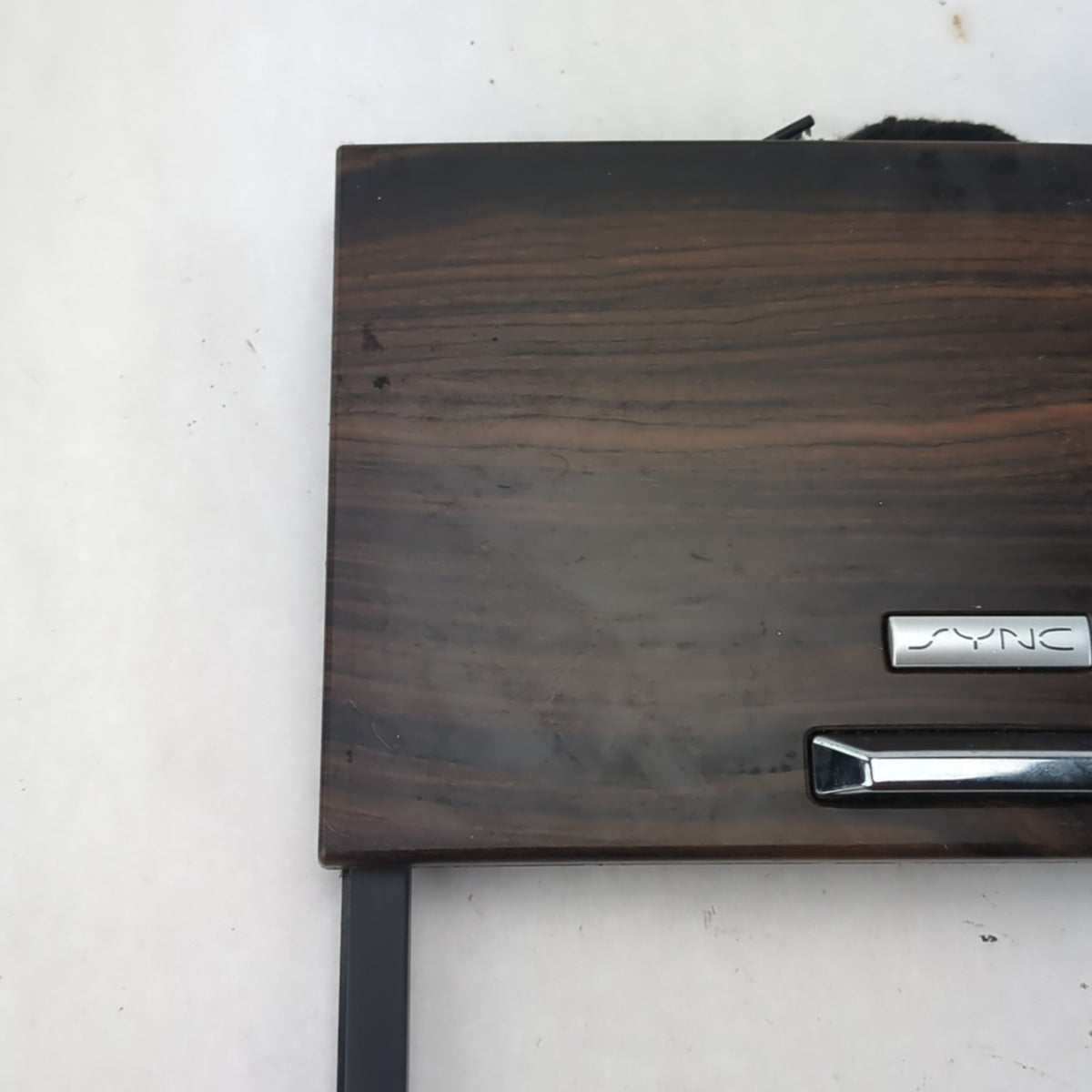 2018 2019 2020 Ford F-150 Center Console Media Hub Sliding Door Lid Wood Grain