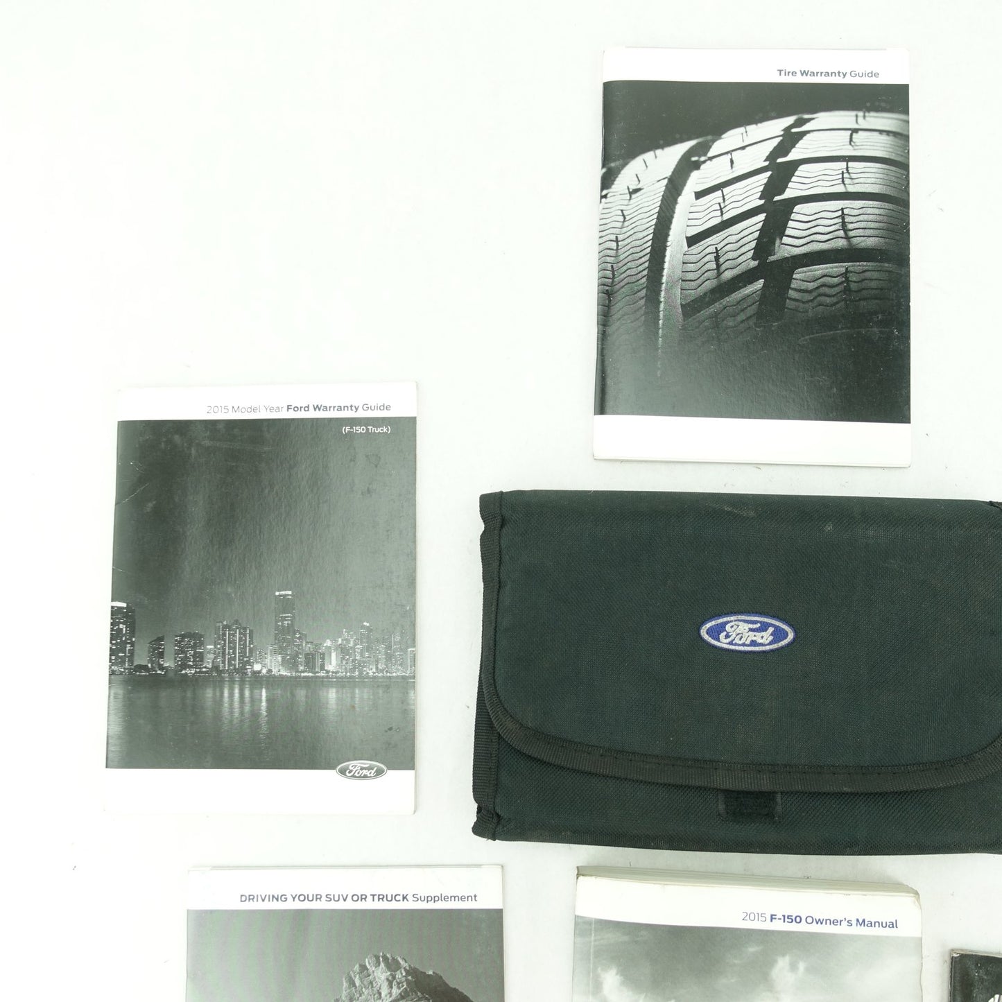 2015 Ford F150 Owners Manual Owners Guide Book Set Pouch