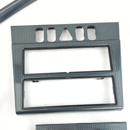 1998 1999 2000 Mercedes-Benz C280 Interior Dash Console Trim Set Carbon Fiber