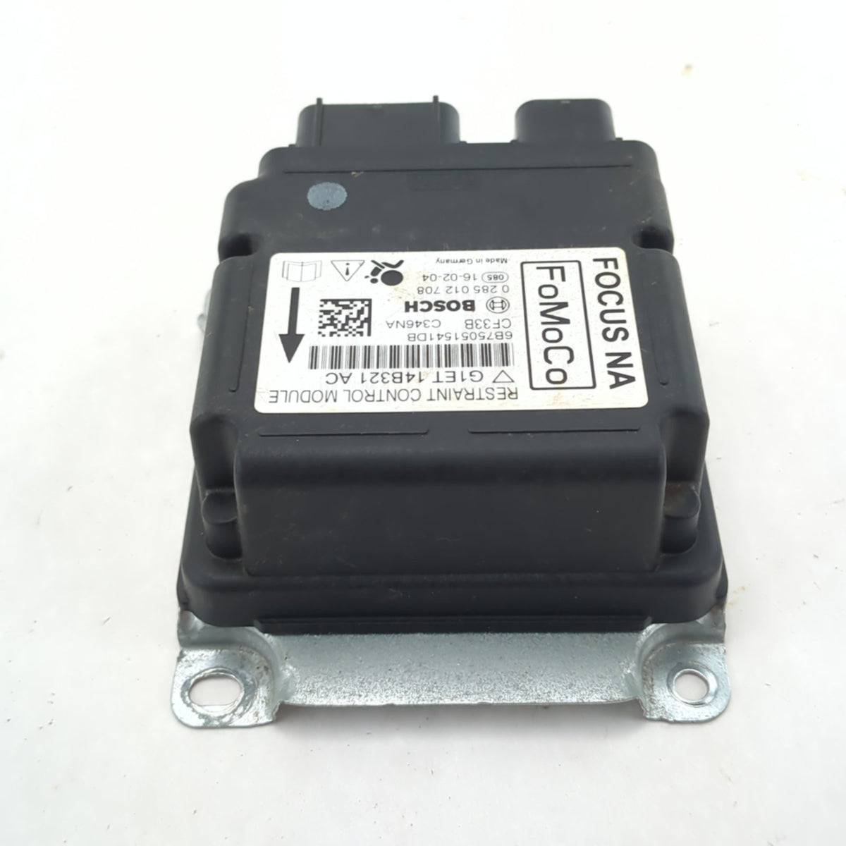 2016 2017 2018 Ford Focus Airbag Module SRS Control Unit