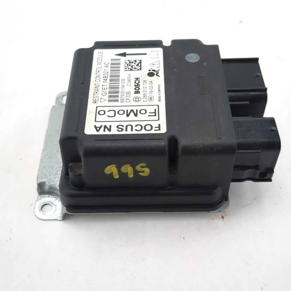 2016 2017 2018 Ford Focus Airbag Module SRS Control Unit