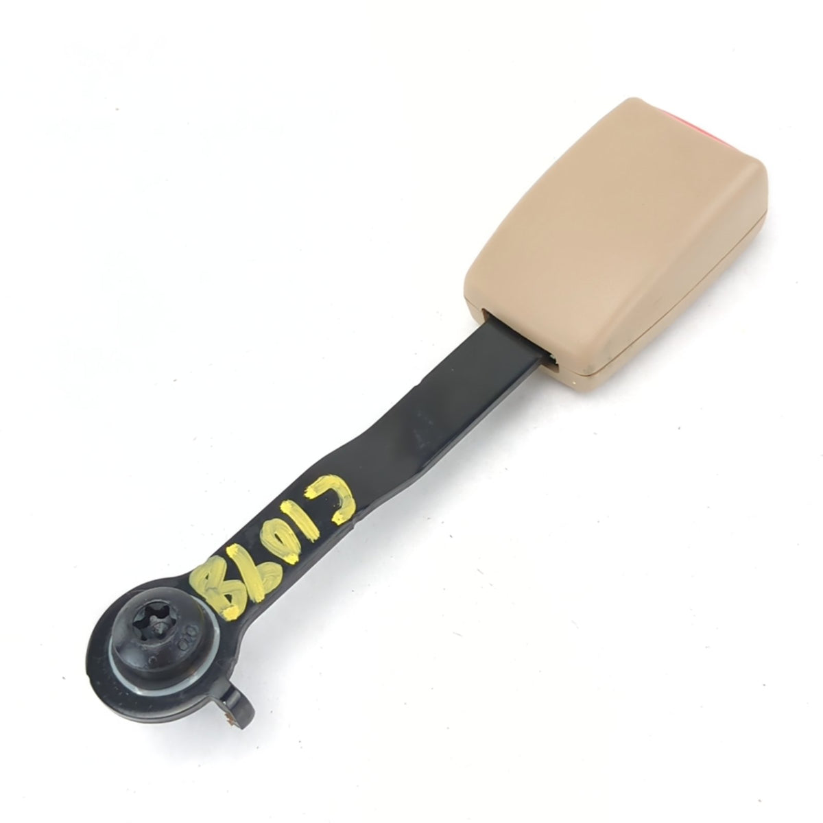 2015 2016 2017 Ford F150 Rear Right Seat Belt Buckle Latch Receiver Tan