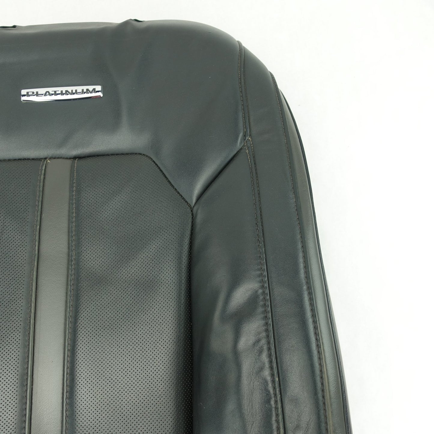 2015 2016 2017 Ford F150 Platinum Driver Left Upper Seat Cushion Cover Leather