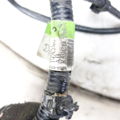 2011 2012 2013 Mazda 6 2.5L Battery Positive Negative Cable Wiring Harness