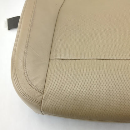 Read 2015 2016 Ford F150 Passenger Seat Bottom Cushion Leather Tan Vented