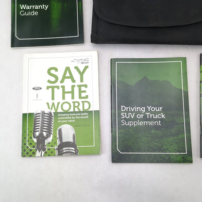 2012 Ford F250 F350 Owners Manual Kit Set Book Guide Pouch