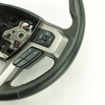 2015 2016 2017 Ford F150 Steering Wheel Assembly Heated Leather Black