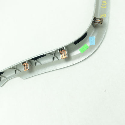 2011 2012 2013 Ford Edge Passenger Right Dash Radio Bezel Trim Silver Trim